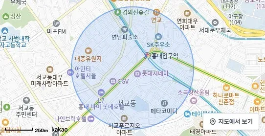 [위치 지도] 북가좌동 건물/빌딩 위치 및 주변 환경 (자료: 위치정보 지도)