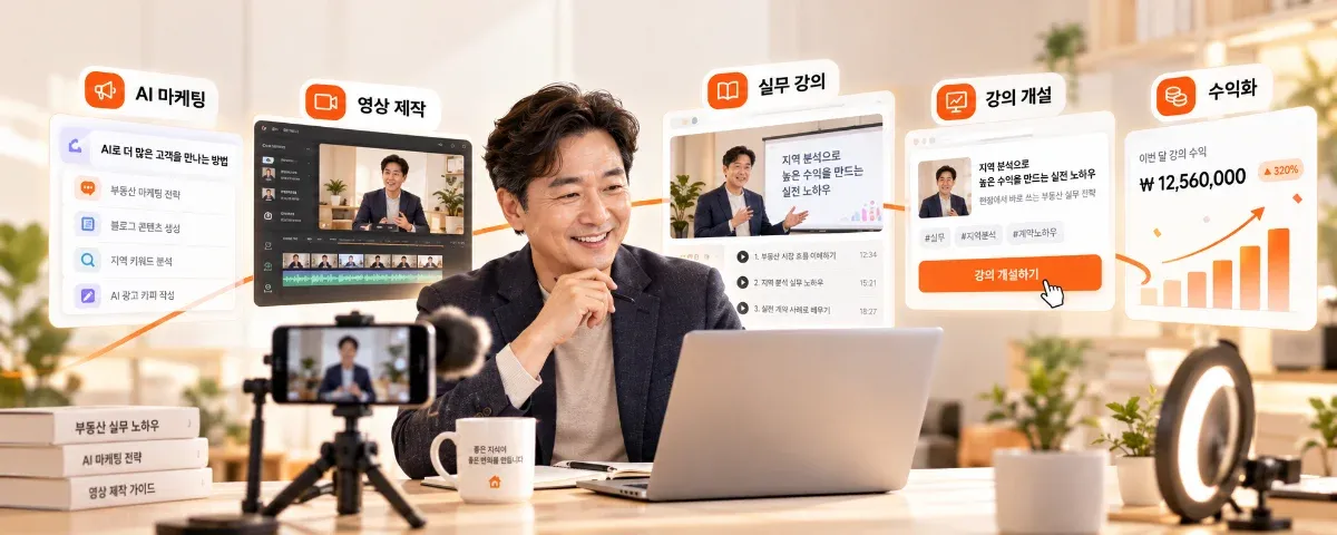 공실스터디 화면 또는 강의 사진